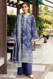 Motifz Umang Premium Embroidered Lawn Unstitched 3Pc Suit 5572-MAISIE