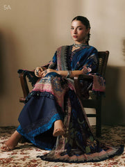Maria B MBasics Embroidered Slub Khaddar Unstitched 3Pc Suit MB-CUSV15-05A