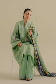 Coco by Zara Shahjahan Embroidered Lawn Unstitched 3Pc Suit 05A-SUFA