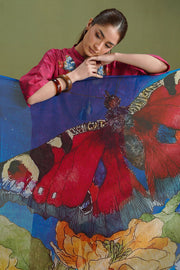 Coco by Zara Shahjahan Prints Unstitched Lawn 3Pc Suit D-05A Gece