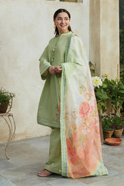 Coco by Zara Shahjahan Embroidered Lawn Unstitched 3Pc Suit D-05B LAYLA