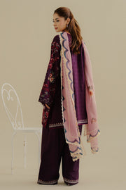 Coco by Zara Shahjahan Embroidered Lawn Unstitched 3Pc Suit 05B-SUFA