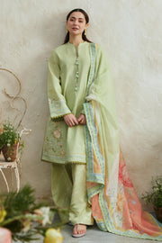 Coco by Zara Shahjahan Embroidered Lawn Unstitched 3Pc Suit D-05B LAYLA
