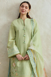Coco by Zara Shahjahan Embroidered Lawn Unstitched 3Pc Suit D-05B LAYLA