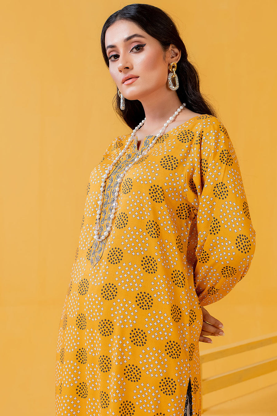 Safwa Tia Digital Printed Viscose Unstitched 1Piece Kurti VTC-02