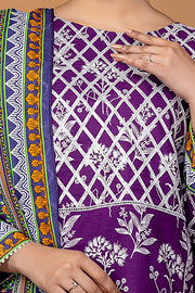 Ixora by Safwa Fine Printed Doria Lawn Unstitched 3Pc Suit ICS-14