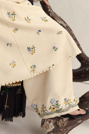 Coco Zara Shahjahan Embroidered Karandi Unstitched 3Pc D-9B ASMANI