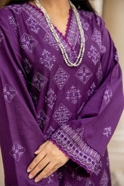 Safwa Ashley Embroidered Viscose Doria Unstitched 3Pc Suit ASC-12