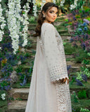 Zevk Flora Festive Embroidered Lawn Unstitched 3Pc Suit - ASEEL