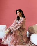 Freeshia by Suffuse Embroidered Shesha Silk Unstitched 3Pc Suit - ISRANA