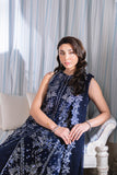 Neeshay Dastaan Embroidered Chiffon Unstitched 3Pc Suit - Neelisha