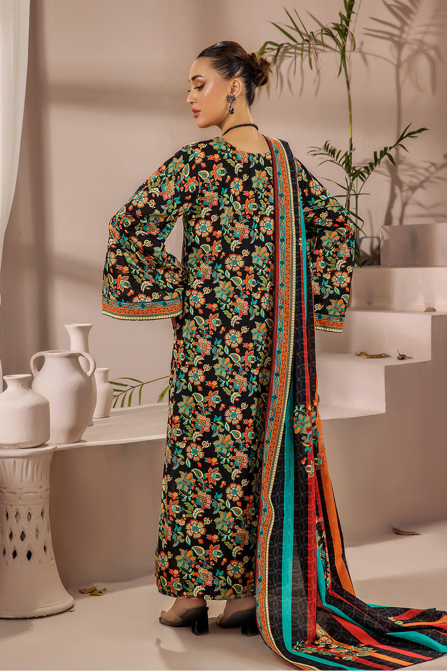 Koka by Safwa Digital Printed Doria Cambric Unstitched 3Pc Suit KOK-35