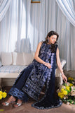 Neeshay Dastaan Embroidered Chiffon Unstitched 3Pc Suit - Neelisha