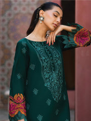 Zainab Chottani Embroidered Chikankari Lawn Unstitched 3Pc Suit D-06A Nia