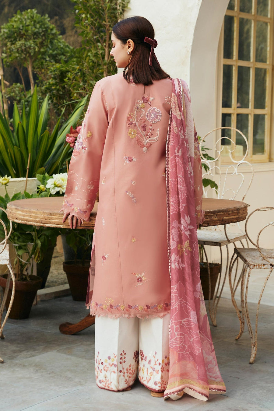 Coco by Zara Shahjahan Embroidered Lawn Unstitched 3Pc Suit D-06A JABEEN