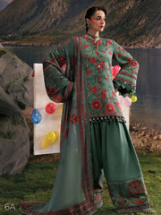 Maria B MBasics Embroidered Slub Khaddar Unstitched 3Pc Suit MB-CUSV15-06A