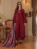 Noor by Saadia Asad Printskhaas Embroidered Linen Unstitched 3Pc Suit D-06A