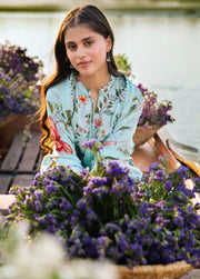 Maria.B M.Basics Embroidered Lawn Unstitched 3Pc Suit MB-06B