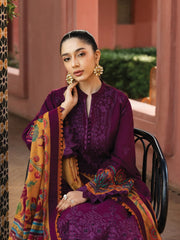Zainab Chottani Embroidered Chikankari Lawn Unstitched 3Pc Suit D-06B Nia