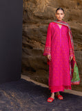 Zainab Chottani Embroidered Chikankari Lawn Unstitched 3Pc Suit D-06B Laali