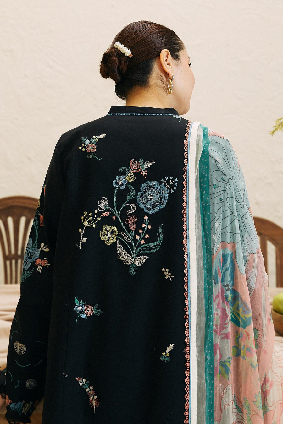 Coco by Zara Shahjahan Embroidered Lawn Unstitched 3Pc Suit D-06B JABEEN