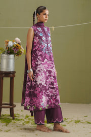 Coco by Zara Shahjahan Prints Unstitched Lawn 3Pc Suit D-06B Aero