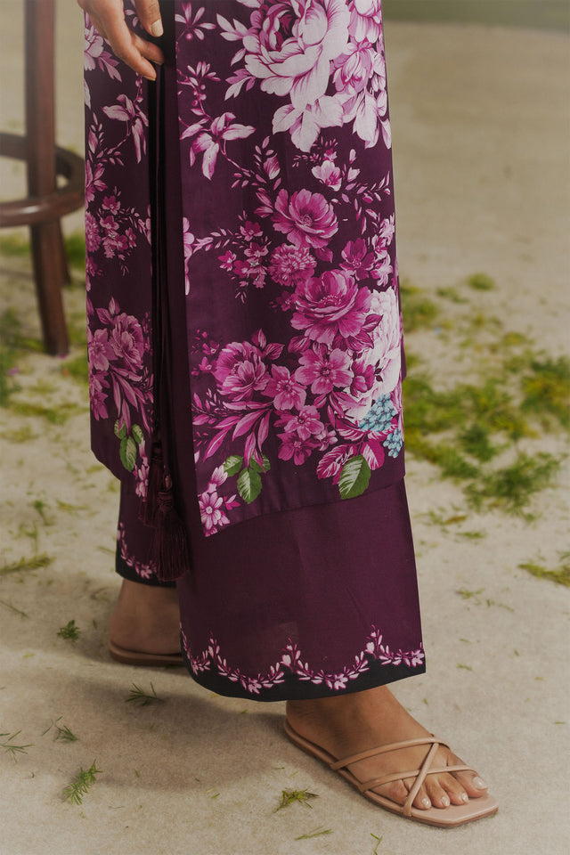 Coco by Zara Shahjahan Prints Unstitched Lawn 3Pc Suit D-06B Aero