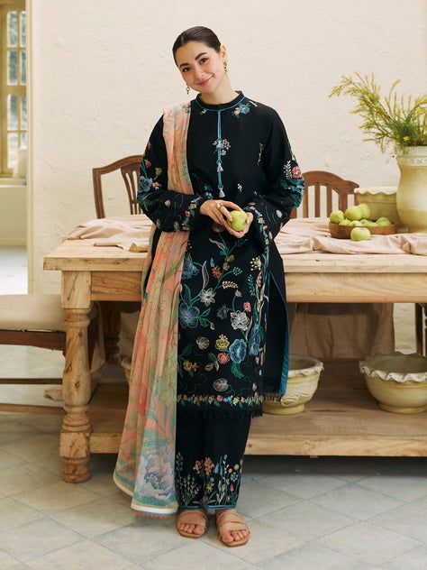 Coco By Zara Shahjahan Embroidered Lawn Suits Unstitched 3 Piece CZS21L 03B - Luxury Collection main image 0