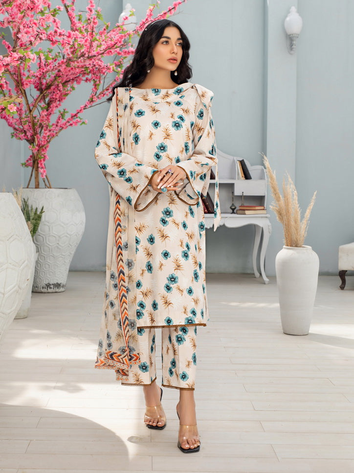 Humdum Rang e Bahar Vol-02 Printed Lawn Unstitched 3Pc Suit D-02