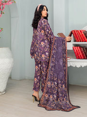 Humdum Rang e Bahar Vol-02 Printed Lawn Unstitched 3Pc Suit D-06