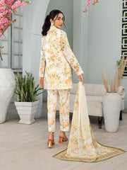 Humdum Rang e Bahar Vol-02 Printed Lawn Unstitched 3Pc Suit D-07