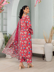 Humdum Rang e Bahar Vol-02 Printed Lawn Unstitched 3Pc Suit D-09