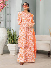 Humdum Rang e Bahar Vol-02 Printed Lawn Unstitched 3Pc Suit D-11