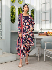Humdum Rang e Bahar Vol-02 Printed Lawn Unstitched 3Pc Suit D-08