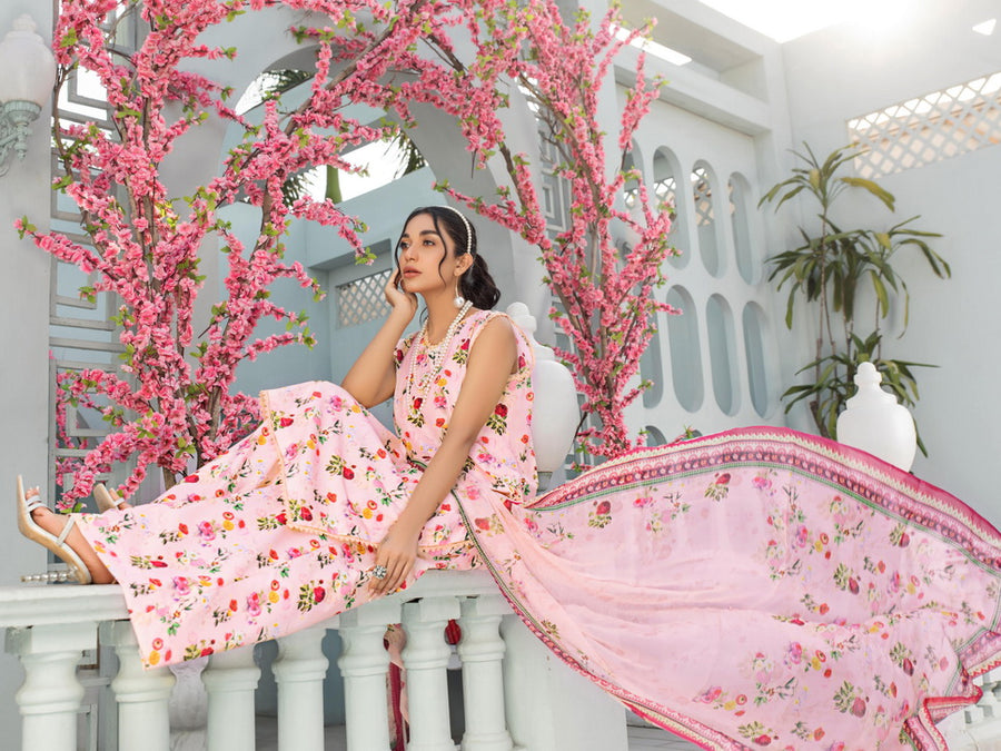 Humdum Rang e Bahar Vol-02 Printed Lawn Unstitched 3Pc Suit D-05