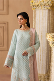 Emaan Adeel Sheherzadi Embroidered Chiffon Unstitched 3Pc Suit - AARIZ
