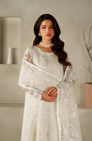 Zarif Muse Thread Embroidered Organza Unstitched 3Pc Suit ZE-MT-03 Sahil