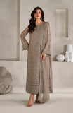 Zarif Muse Thread Embroidered Chiffon Unstitched 3Pc Suit ZE-MT-08 Aabroo