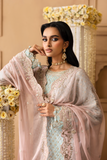 Emaan Adeel Sheherzadi Embroidered Chiffon Unstitched 3Pc Suit - AARIZ
