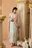 Emaan Adeel Sheherzadi Embroidered Chiffon Unstitched 3Pc Suit - AARIZ