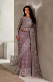 Zarif Muse Thread Embroidered Chiffon Unstitched Saree ZE-MT-05 Niora