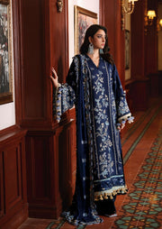 Noemie by Republic Womenswear Unstitched Khaddar 3Pc Suit NWU23-D2-A