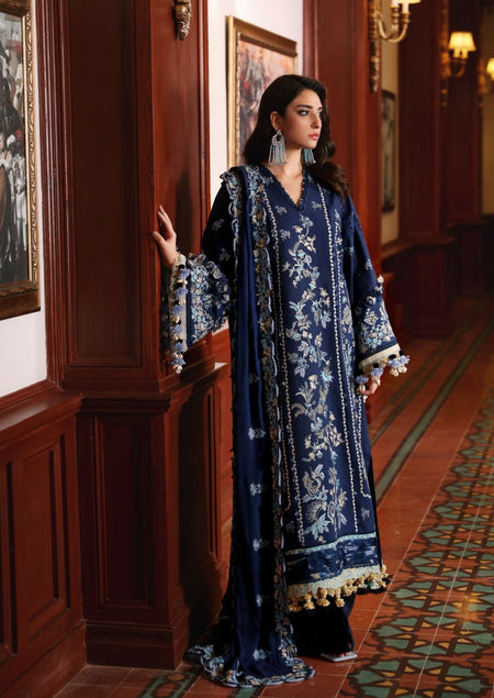 Noemie by Republic Womenswear Unstitched Khaddar 3Pc Suit NWU23-D2-A