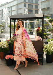Elaf Premium Embroidered Khaddar Unstitched 3Ps Suit EPW-7B Flourishing Romance