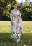 CELESTIAL Printed Chikankari Lawn and Digital Printed Voile Dupatta from ELAF's "PRINT CHIKANKARI" 2024 Collection.