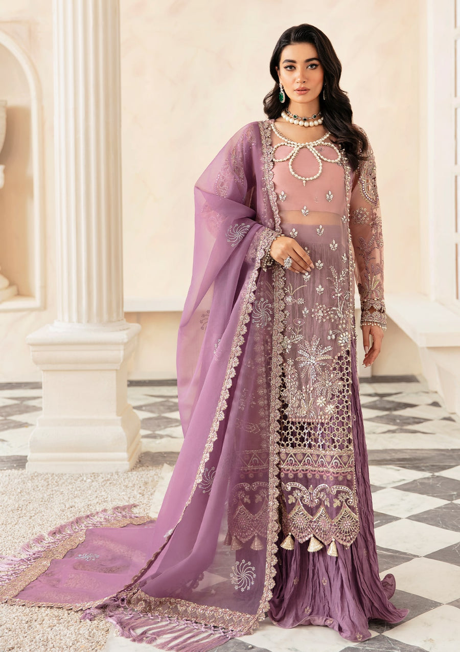 Celebrations by Elaf Luxury Handwork Unstitched Suit ECH-05 MERUB