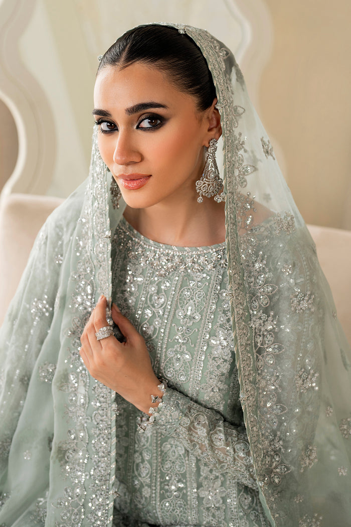 Baroque Exclusive Formal Embroidered Chiffon Unstitched 3Pc Suit SF-4160