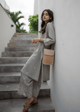 La Rosaa Basics Embroidered Khaddar  Stitched 2Pc Suit - Luna