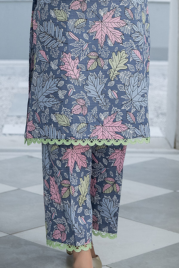 TZK-46- SAFWA TULIP KHADDAR DIGITAL PRINT 2-PIECE COLLECTION Vol 3