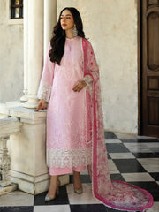 Zainab Chottani Embroidered Chikankari Lawn Unstitched 3Pc Suit D-07A Liyah